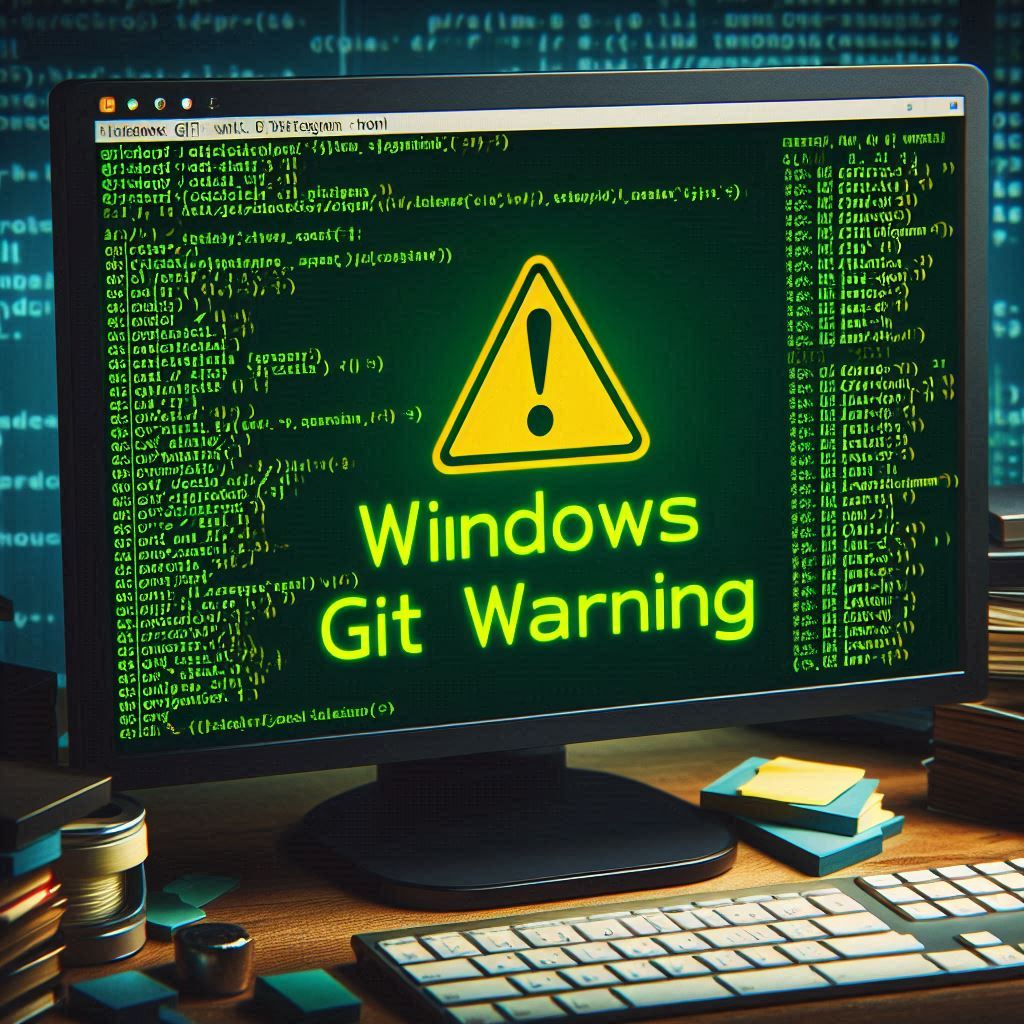 Windows git “warning: LF will be replaced by CRLF”, is that warning tail backward?