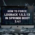 How to Force Logback 1.5.13 in Spring Boot 3.4.1