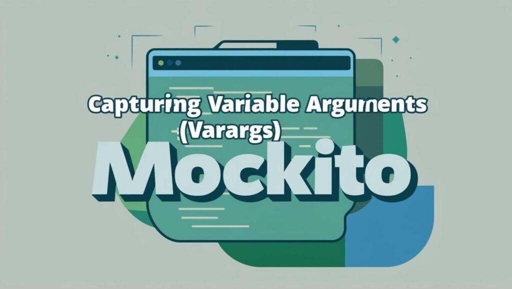 Capturing Variable Arguments (Varargs) in Mockito