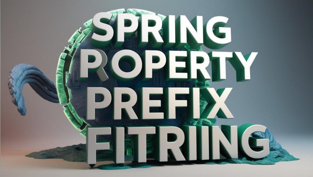 Spring Property Prefix Filtering