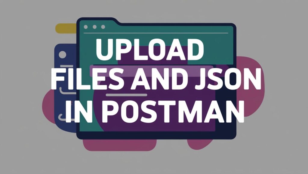 Upload Files and JSON in Postman